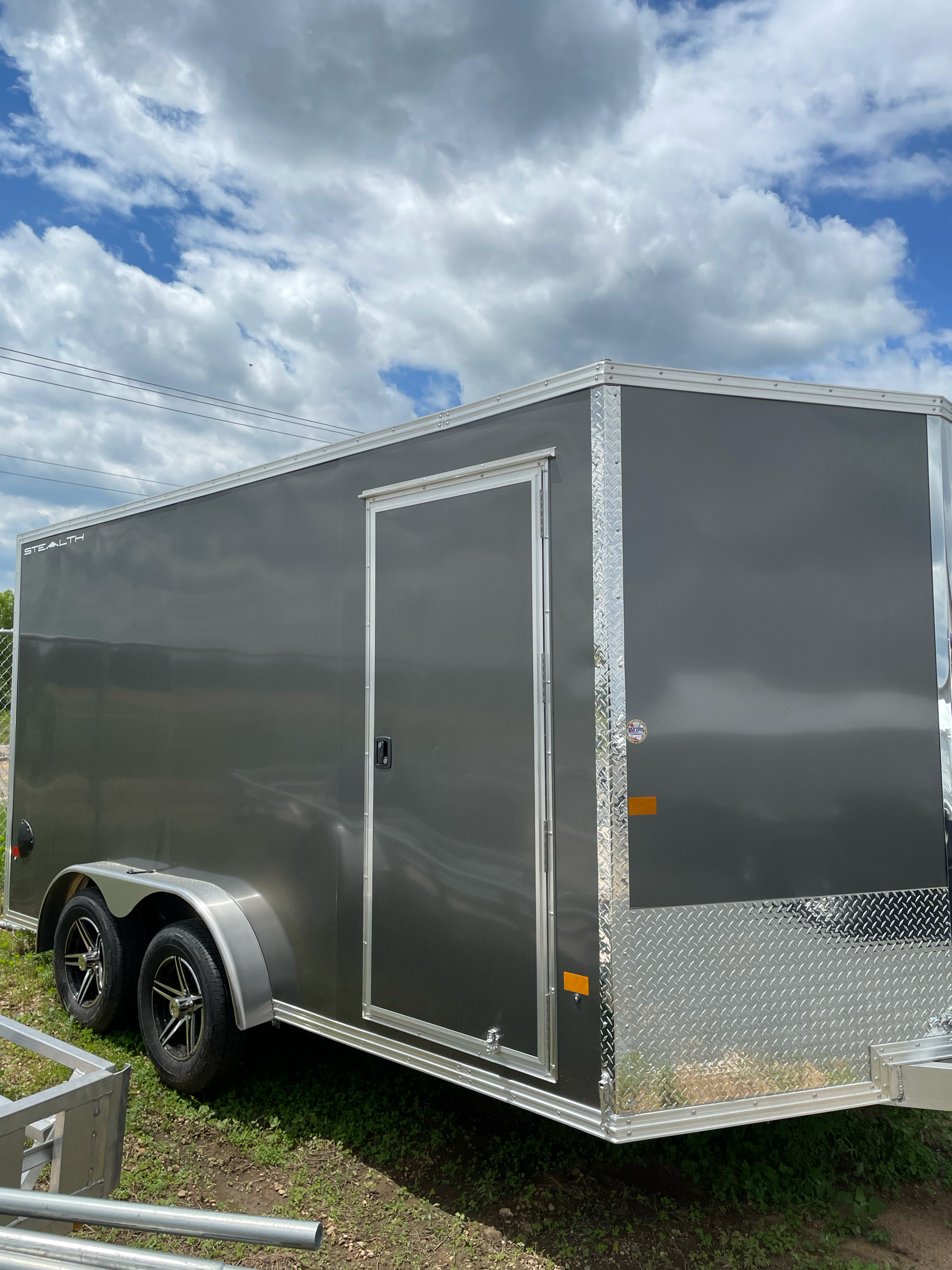 2022 Alcom Trailers C 7X14 STEALTH in Somerset, Wisconsin - Photo 2