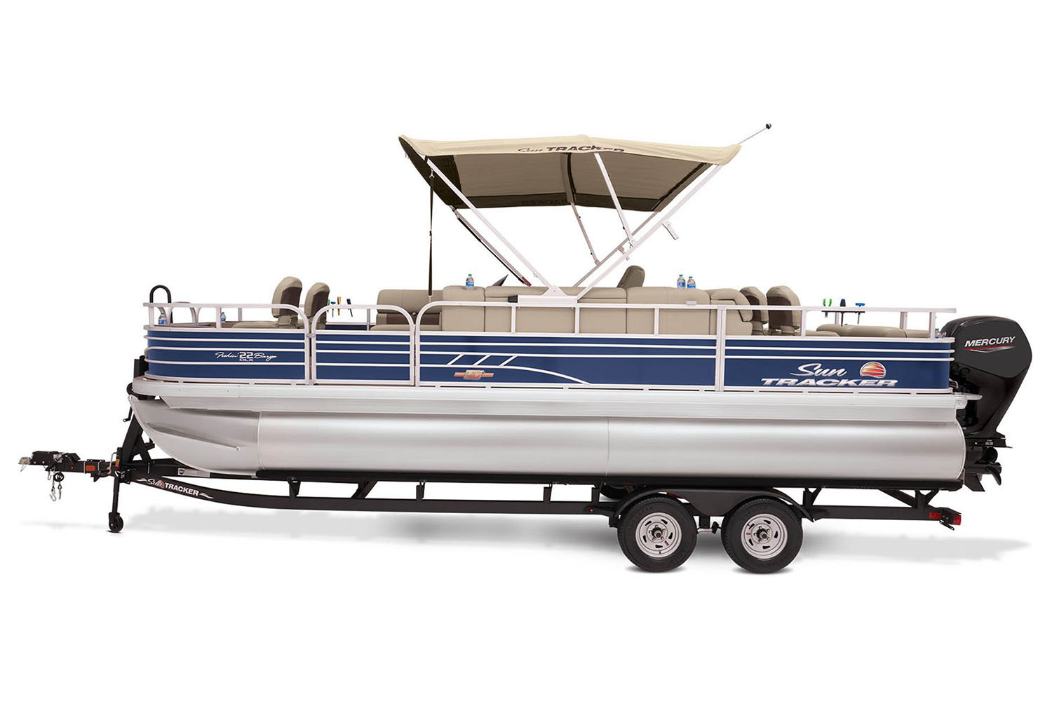 2024 Sun Tracker Fishin' Barge 22 DLX in Somerset, Wisconsin - Photo 6