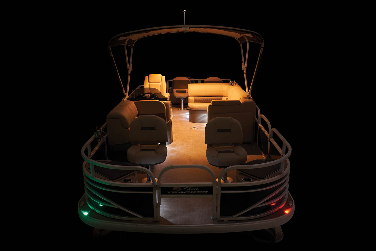 2024 Sun Tracker Fishin' Barge 22 DLX in Somerset, Wisconsin - Photo 9