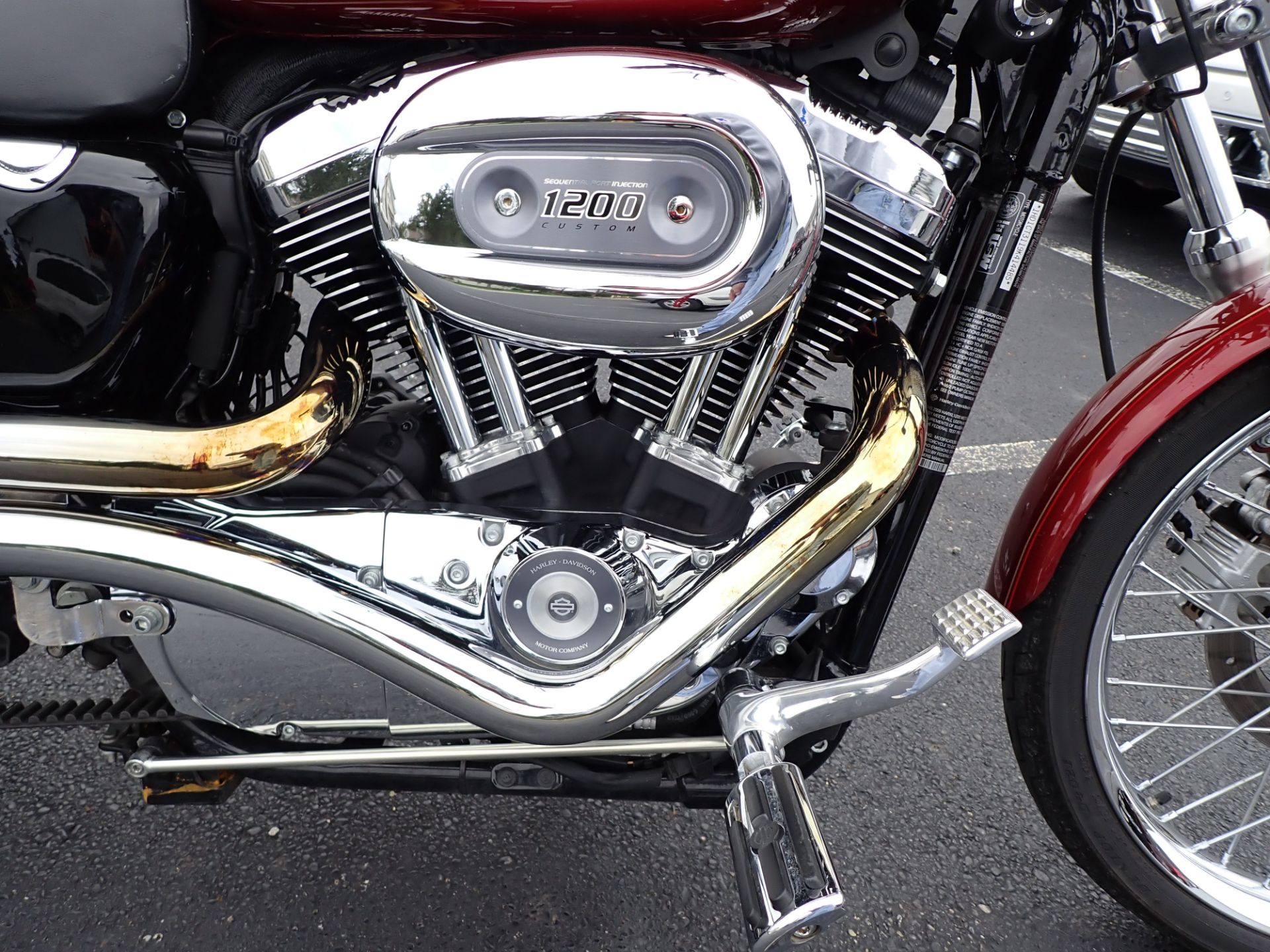 2009 Harley-Davidson Sportster® 1200 Custom in Massillon, Ohio - Photo 4