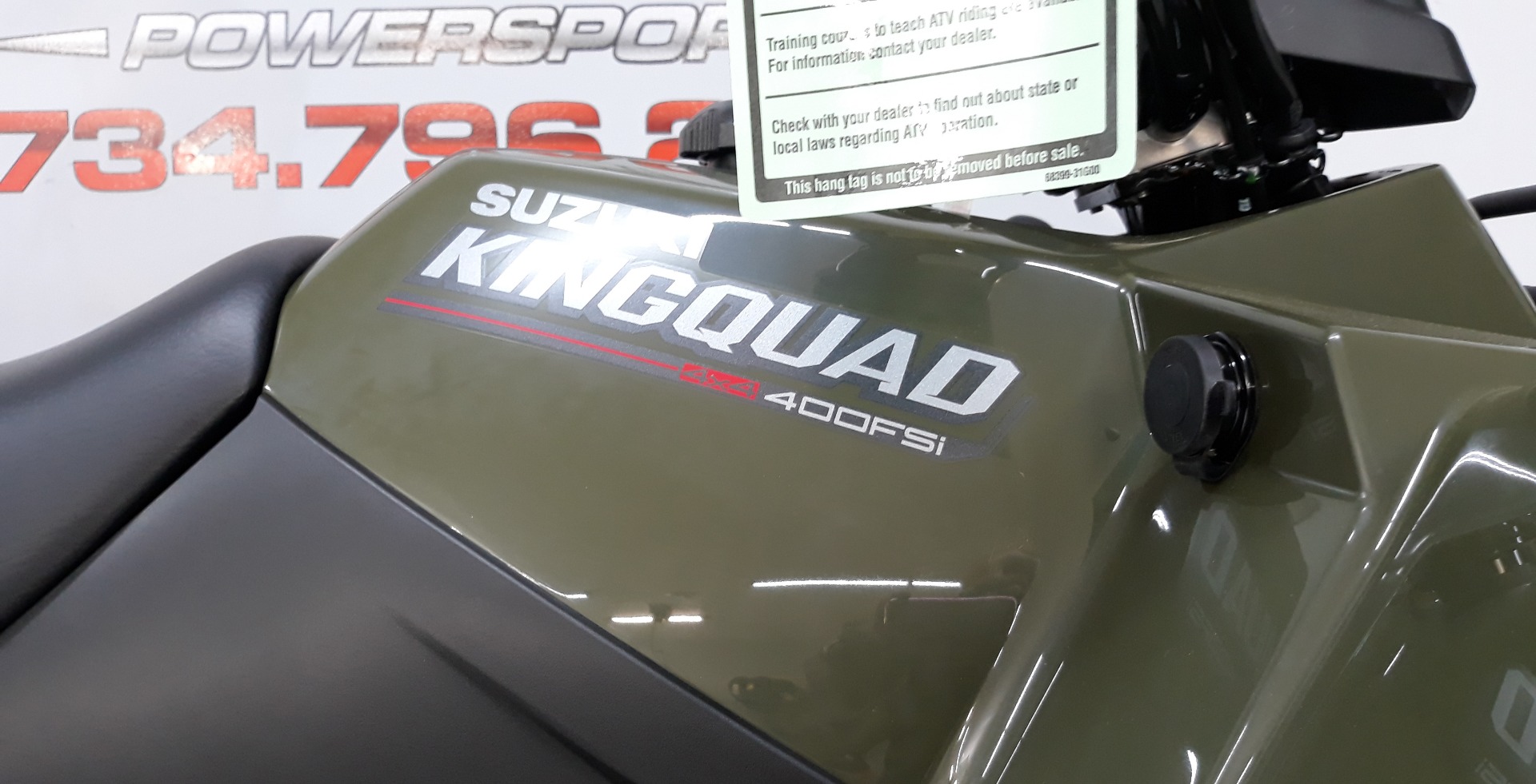 2022 Suzuki KingQuad 400FSi in Belleville, Michigan - Photo 5