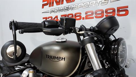 2020 Triumph Bonneville Bobber Black in Belleville, Michigan - Photo 9