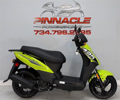 2022 Kymco Agility 125 in Belleville, Michigan - Photo 1