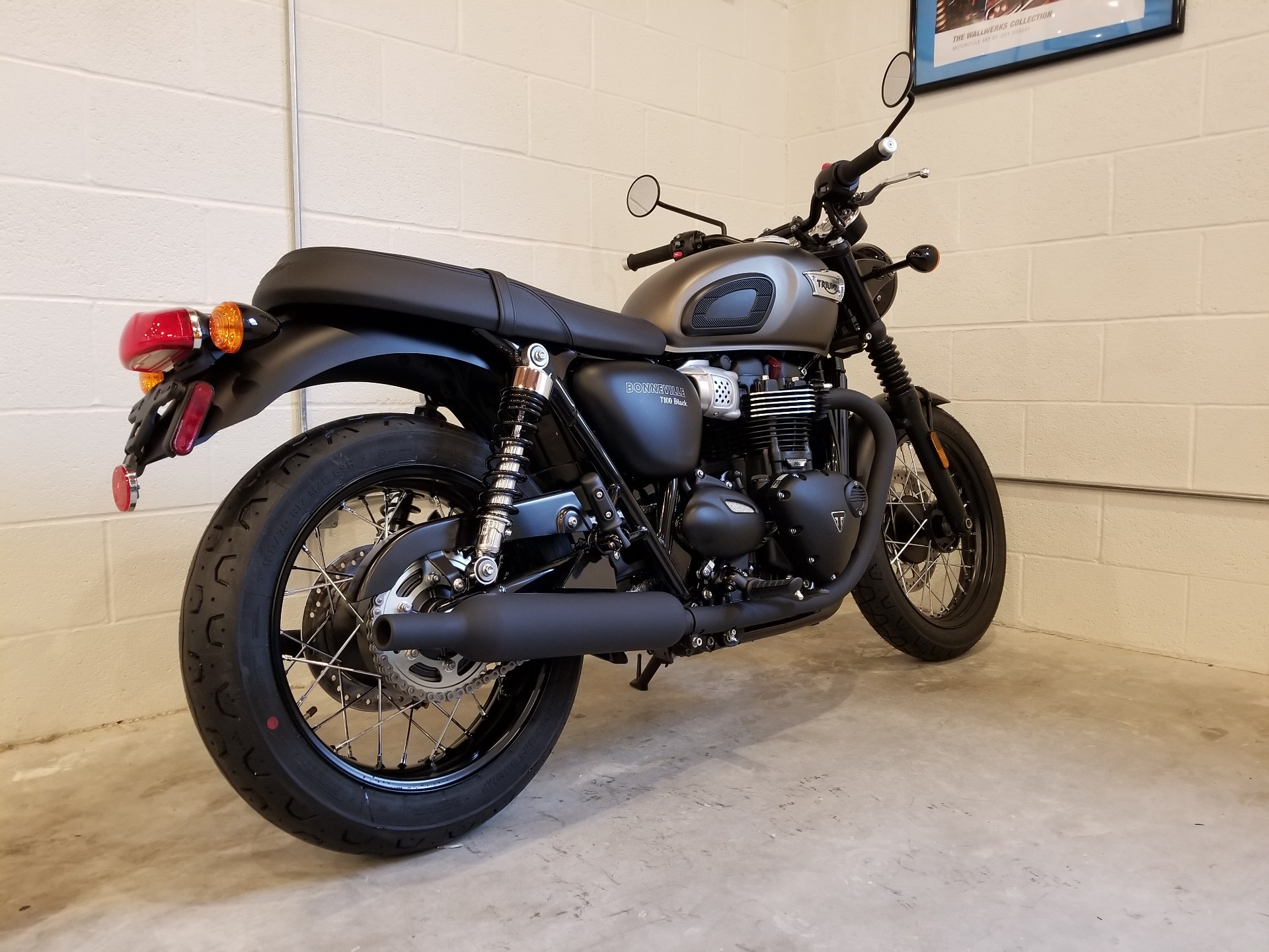 2020 Triumph Bonneville T100 Black Motorcycles Port ...