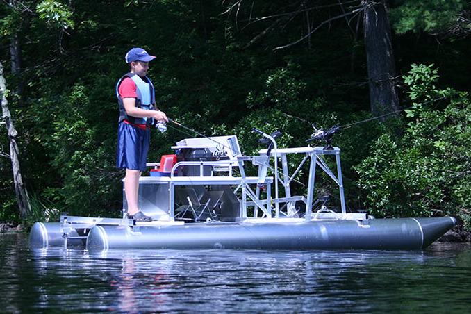 cycle paddle boat