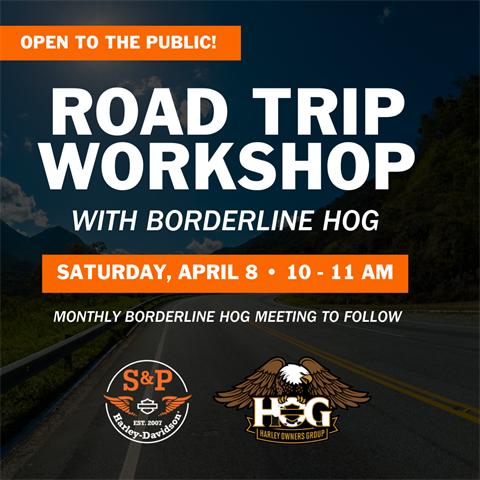 Road Trip Workshop with Borderline HOG