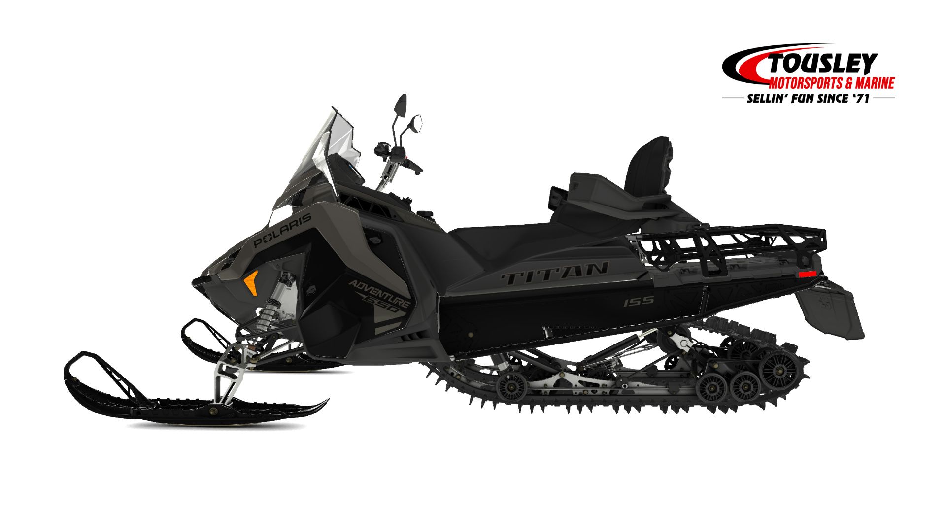 2025 Polaris 650 TITAN Adventure 155 1.8 in. ES in White Bear Lake, Minnesota - Photo 6