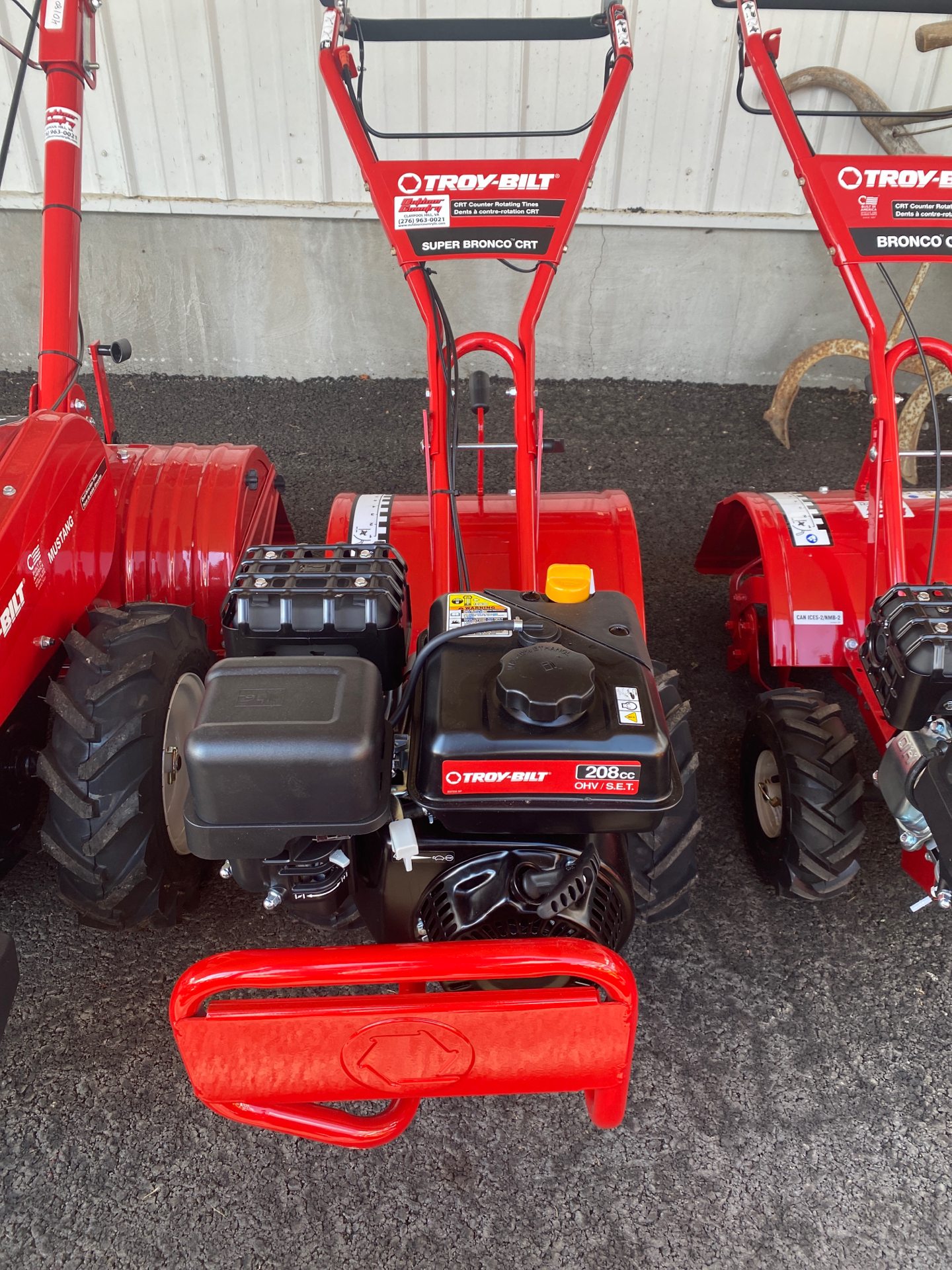 2023 TROY-Bilt Super Bronco CRT 208 cc 16 in. Rear Tine in Cedar Bluff, Virginia - Photo 1