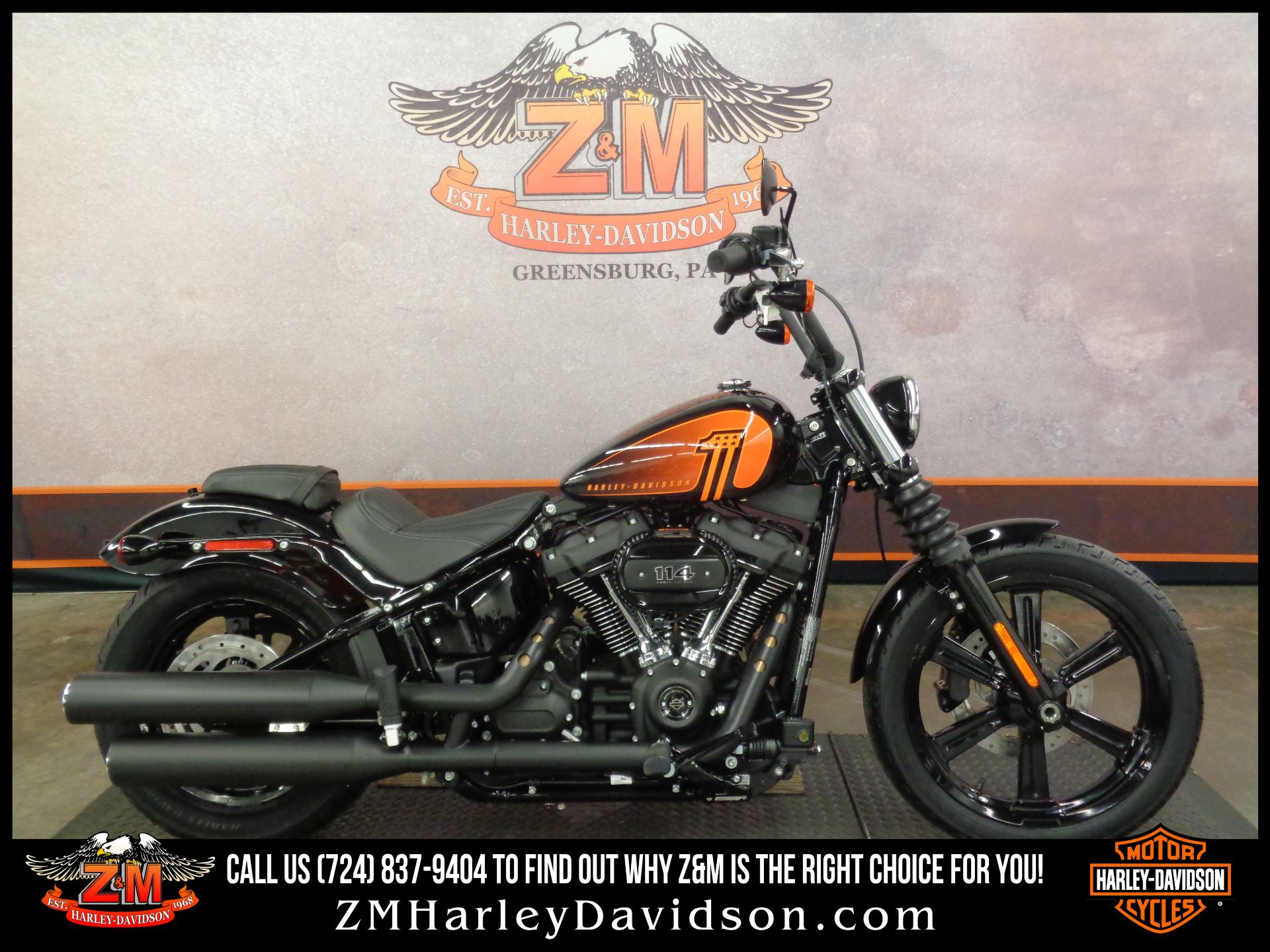 2023 Harley-Davidson Street Bob® 114 in Greensburg, Pennsylvania - Photo 1