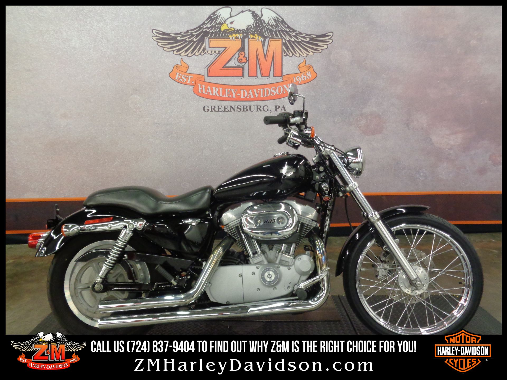 2006 Harley-Davidson Sportster® 883 Custom in Greensburg, Pennsylvania - Photo 1