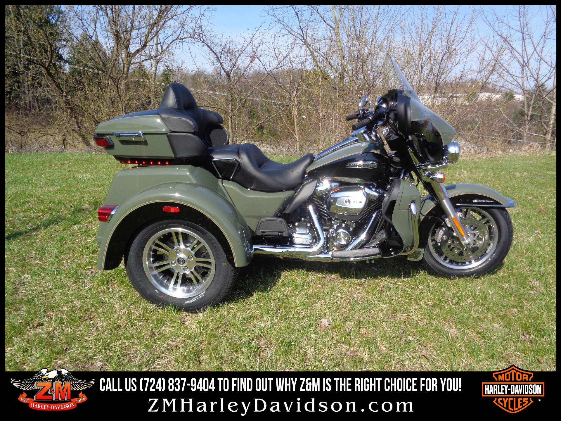 2021 Harley Davidson Tri Glide Ultra Motorcycles Greensburg Pennsylvania