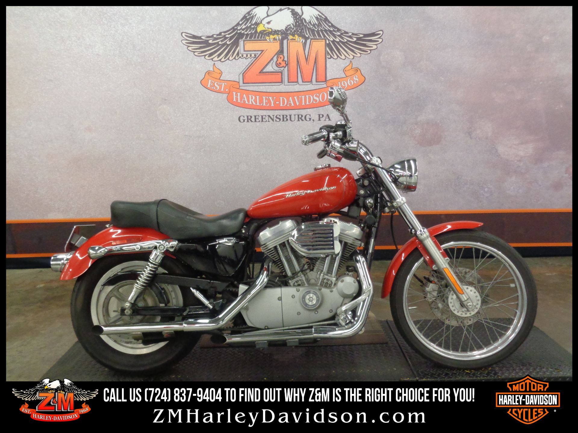 2004 Harley-Davidson Sportster® XL 883 Custom in Greensburg, Pennsylvania - Photo 1