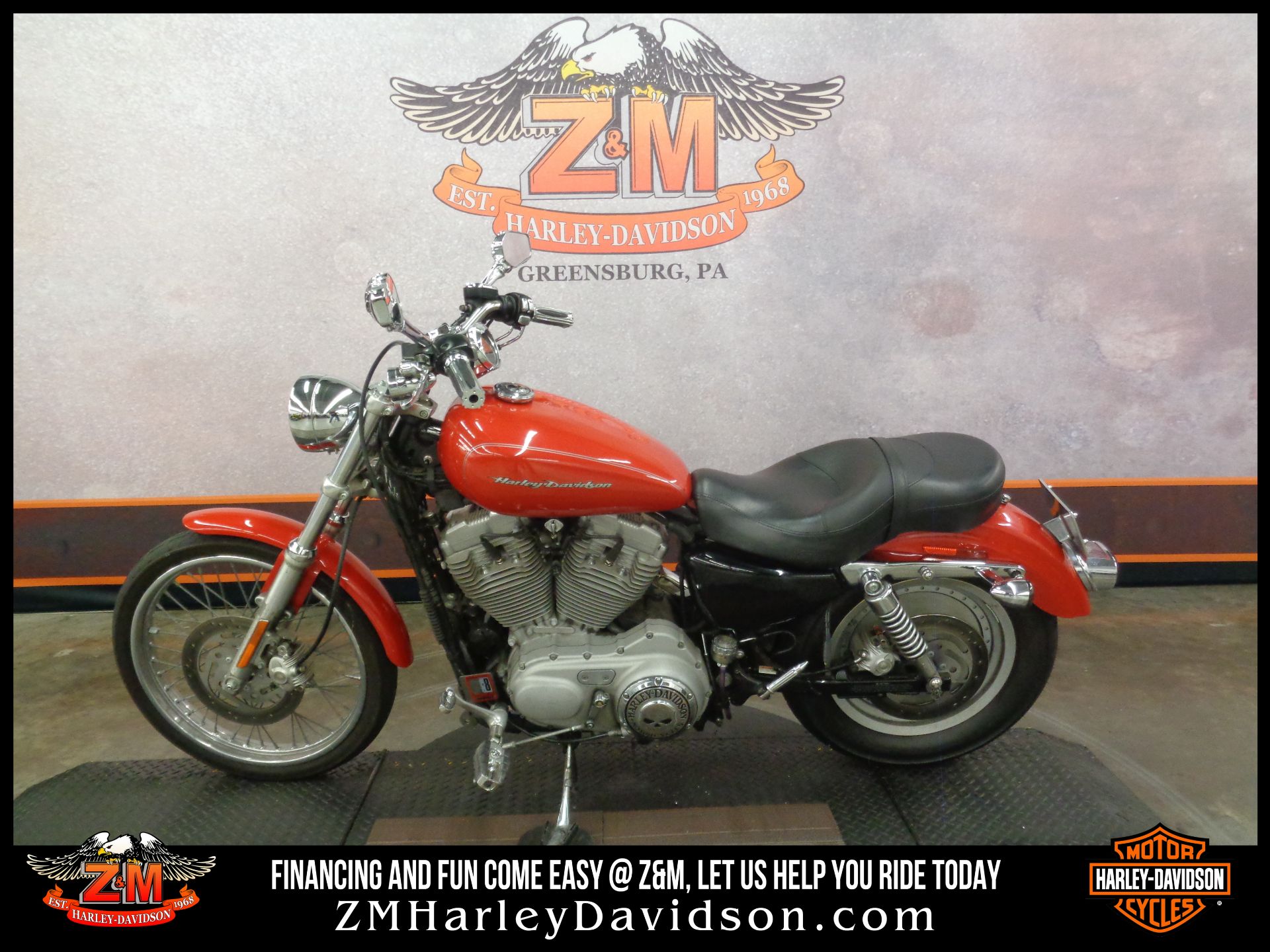 2004 Harley-Davidson Sportster® XL 883 Custom in Greensburg, Pennsylvania - Photo 4
