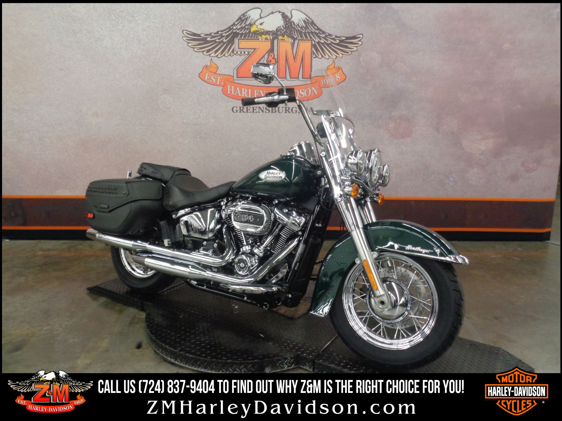 2024 Harley-Davidson Heritage Classic 114 in Greensburg, Pennsylvania - Photo 2