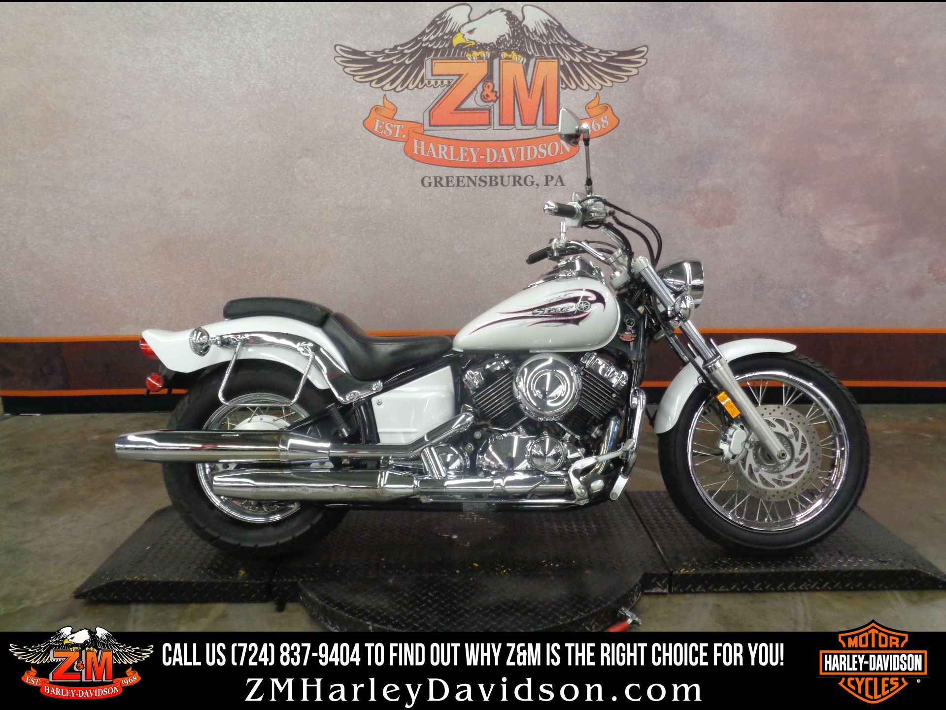 2010 Yamaha V Star 650 Custom in Greensburg, Pennsylvania - Photo 1