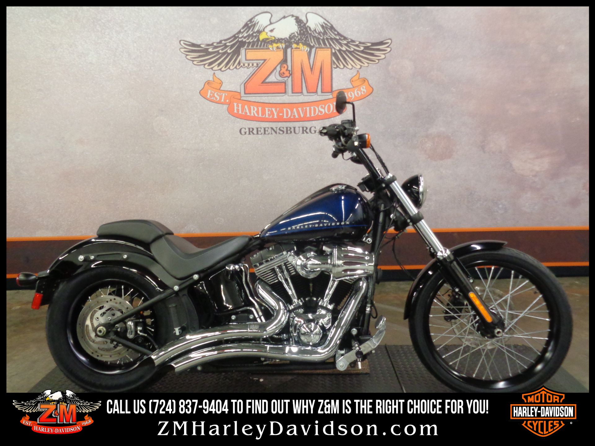 2012 Harley-Davidson Softail® Blackline® in Greensburg, Pennsylvania - Photo 1