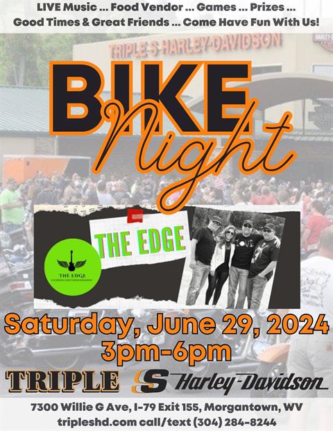 Bike "Night" @ Triple S with The Edge