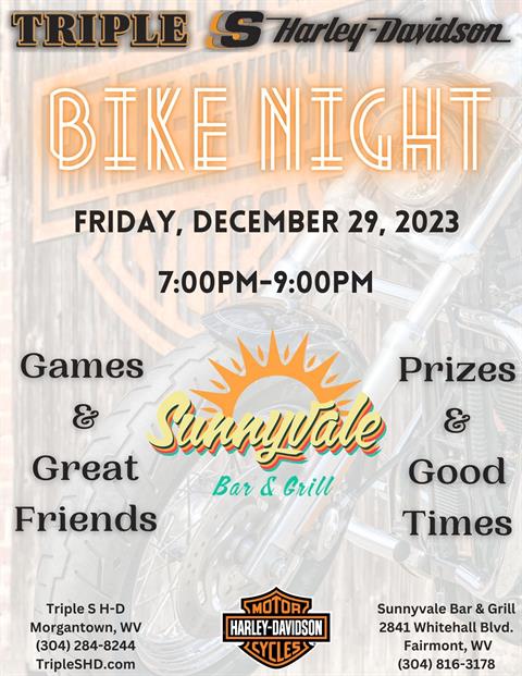Bike Night at Sunnyvale