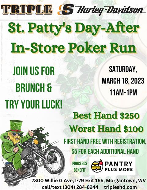 St. Patty's Day-After In-Store Poker Run