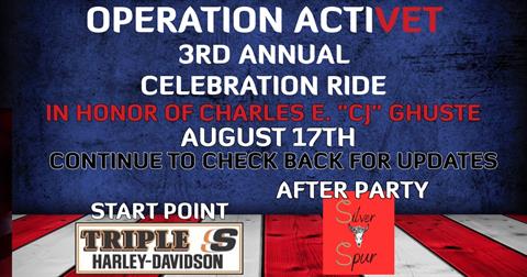 Operation ActiVet 3rd Annual Celebration Ride