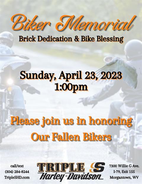Biker Memorial & Bike Blessing