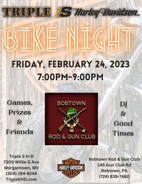 Bike Night at Bobtown Rod & Gun Club