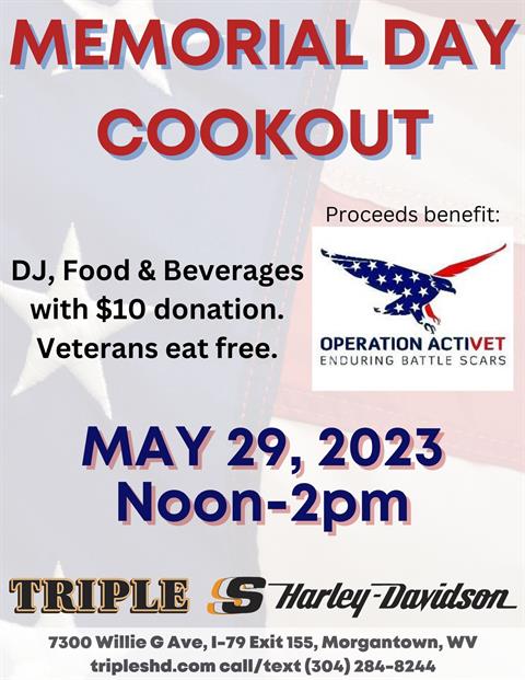 Memorial Day Cookout