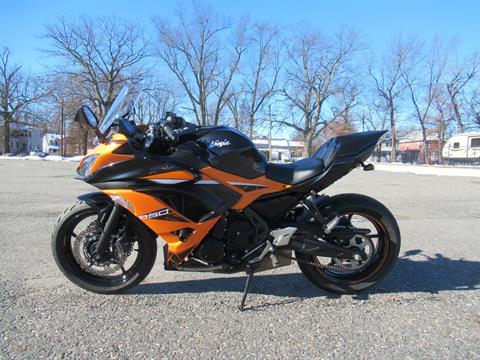2019 Kawasaki Ninja 650 ABS in Springfield, Massachusetts - Photo 4