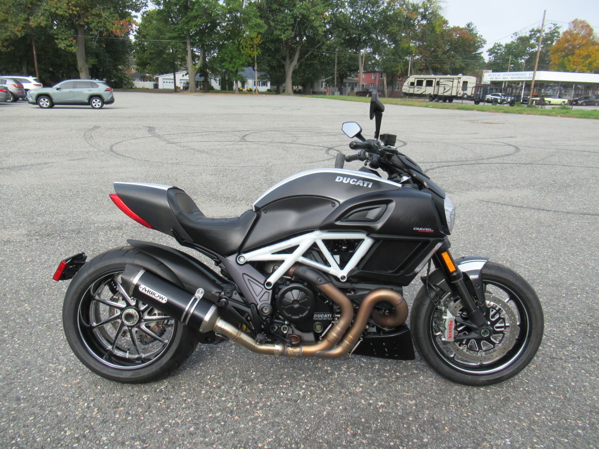 2015 Ducati Diavel Carbon in Springfield, Massachusetts - Photo 1