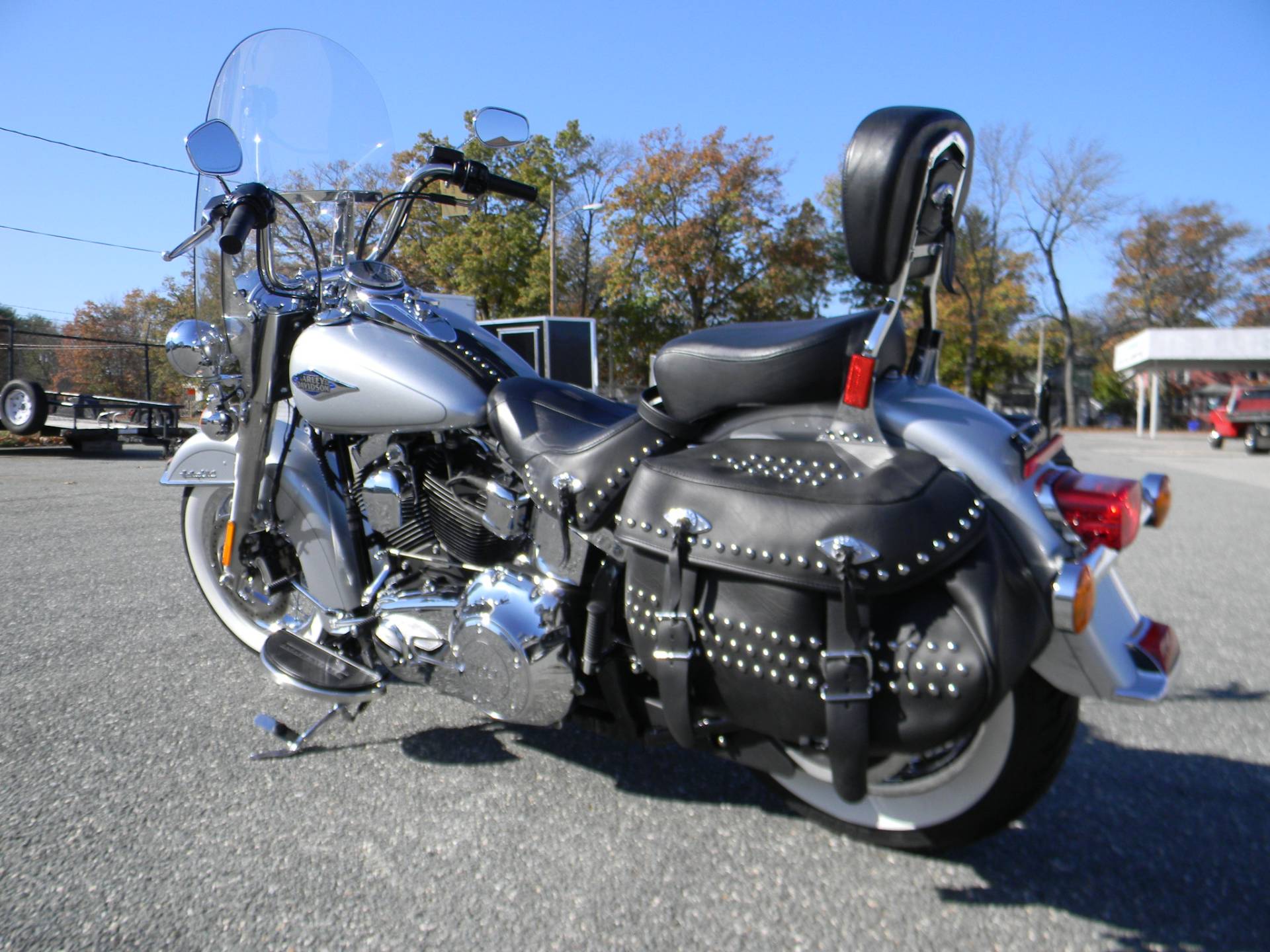 windshield bag for harley heritage softail