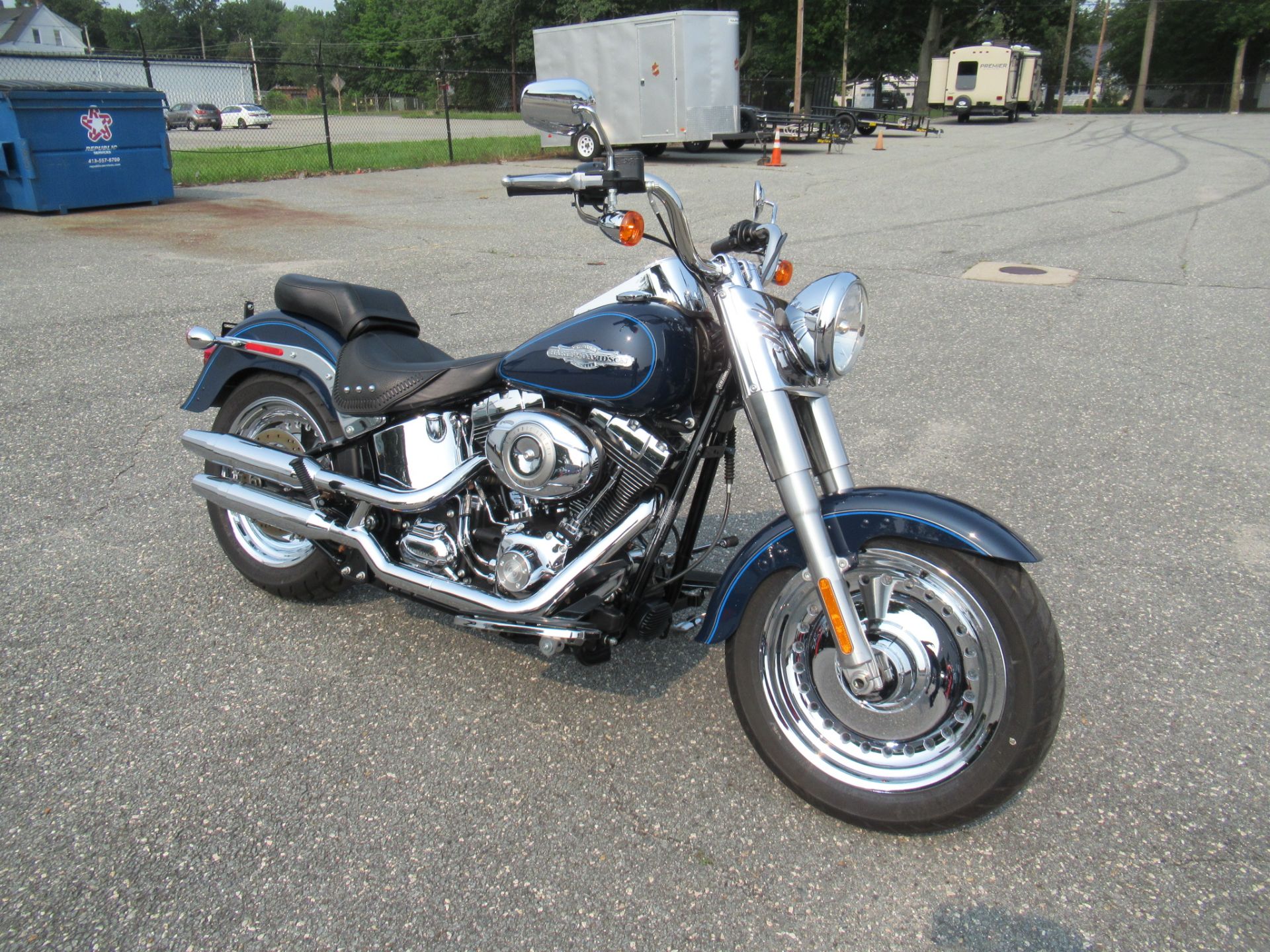 2011 Harley-Davidson Softail® Fat Boy® Peace Officer in Springfield, Massachusetts - Photo 2