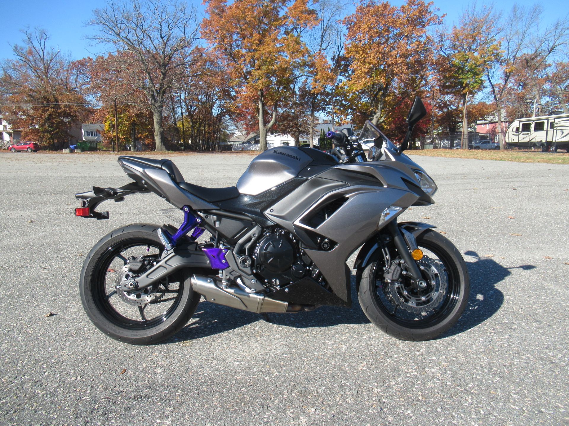 2021 Kawasaki Ninja 650 ABS in Springfield, Massachusetts - Photo 1
