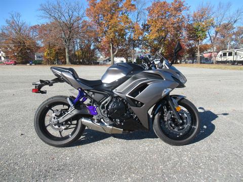 2021 Kawasaki Ninja 650 ABS in Springfield, Massachusetts - Photo 1