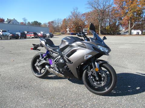 2021 Kawasaki Ninja 650 ABS in Springfield, Massachusetts - Photo 2