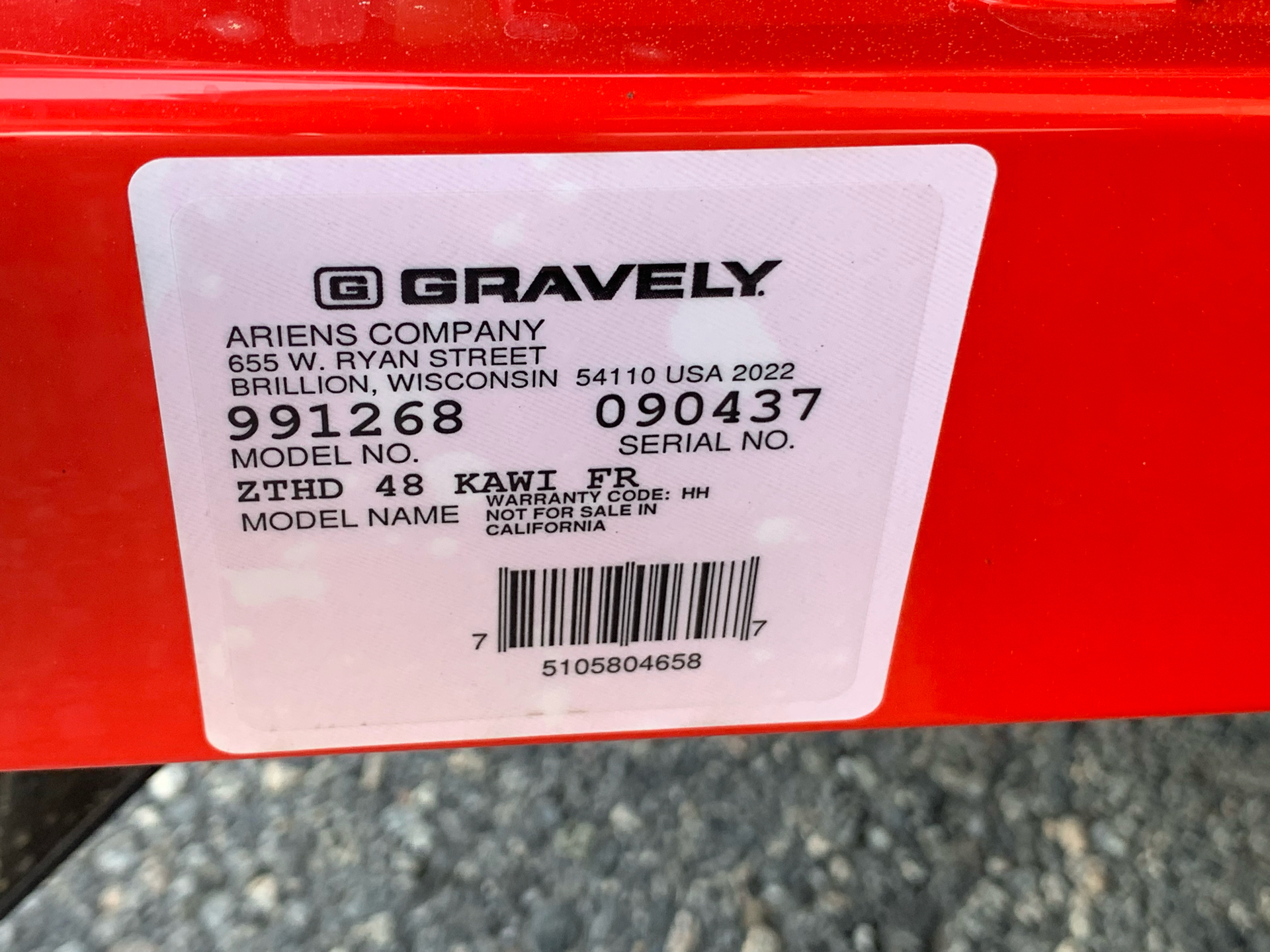 2022 Gravely USA ZT HD 48 in. Kawasaki FR691V 23 hp in Vidalia, Georgia - Photo 10