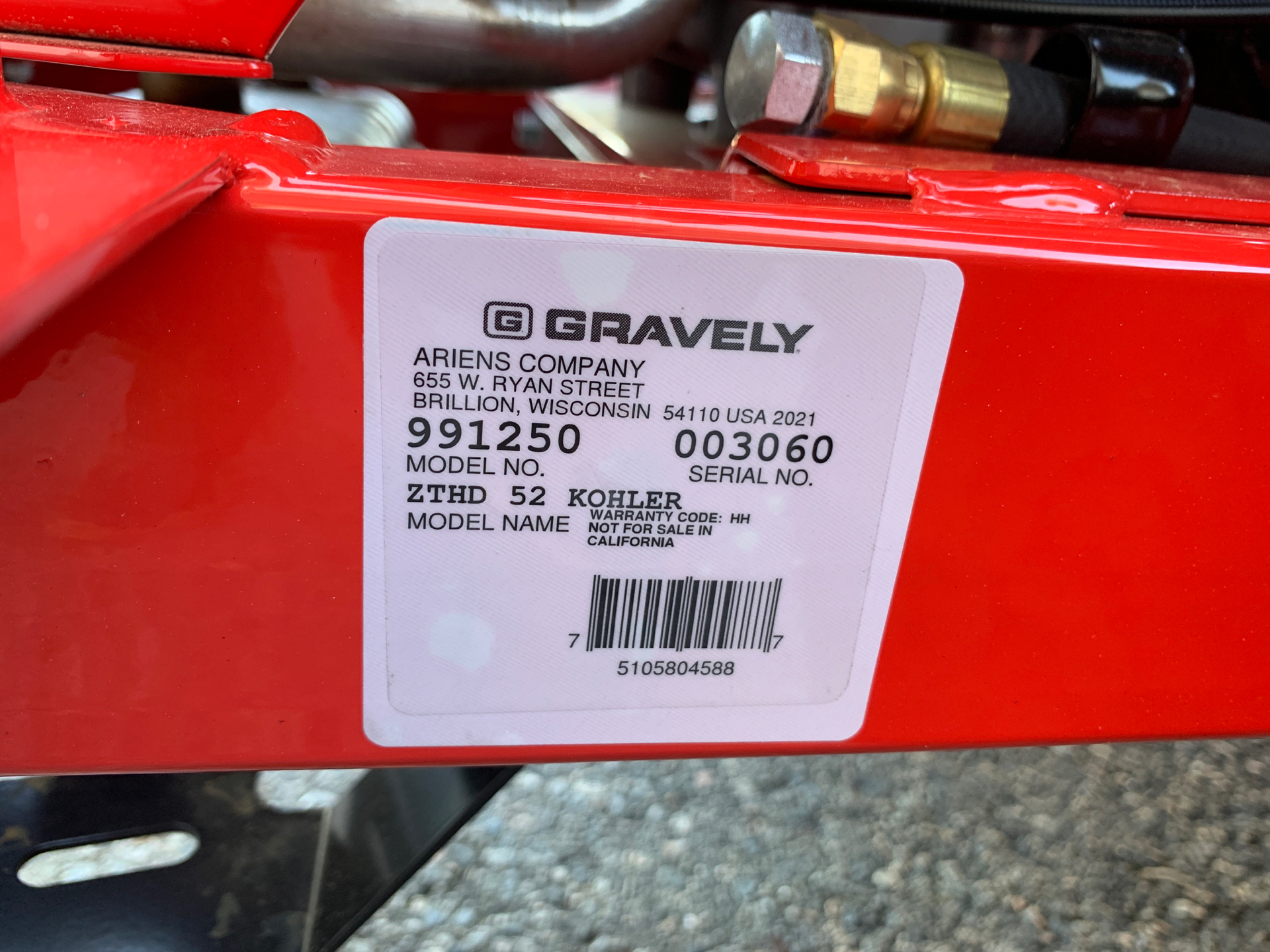 2021 Gravely USA ZT HD 52 in. Kohler 7000 Series Pro 25 hp in Vidalia, Georgia - Photo 6