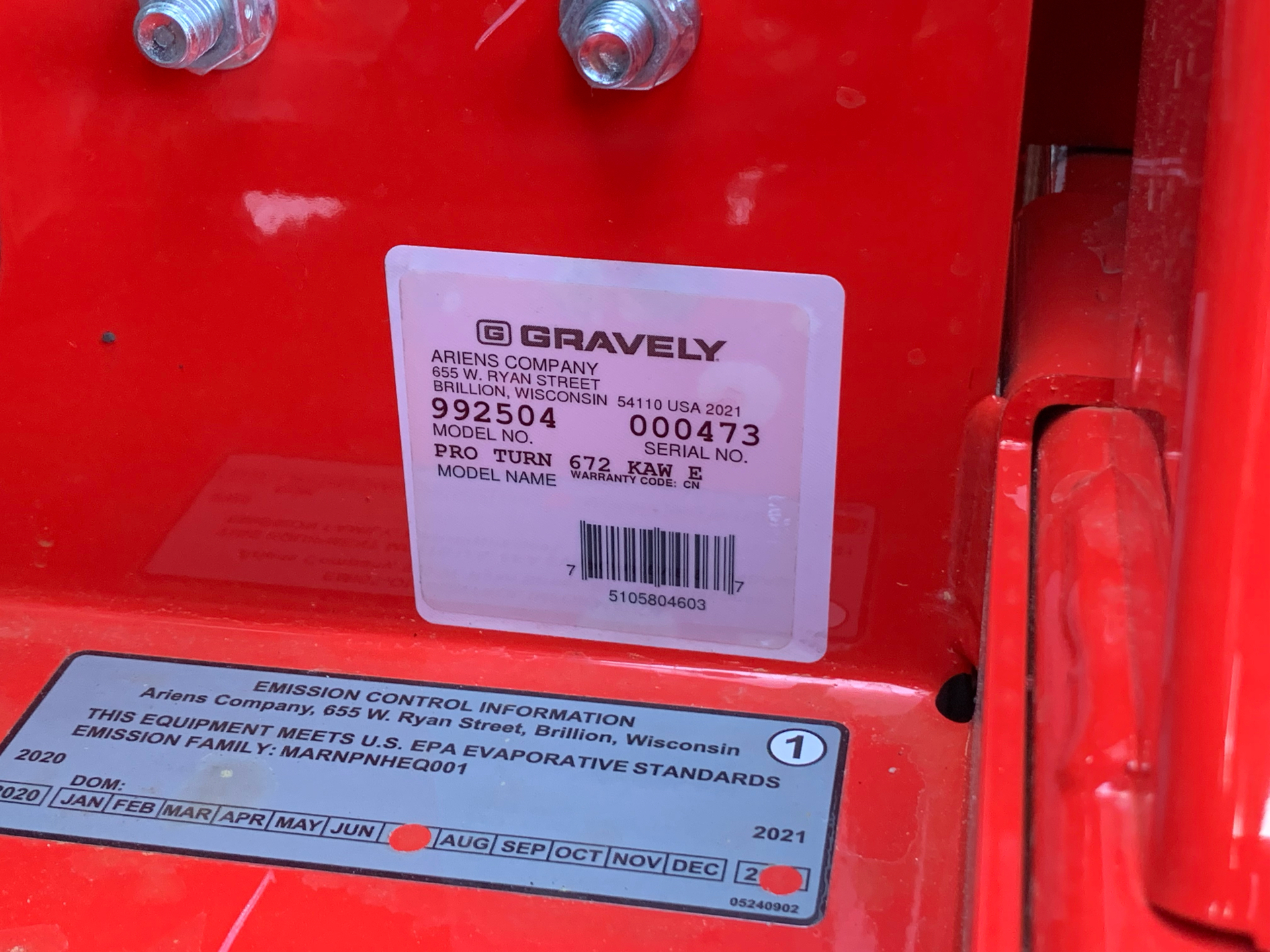 2022 Gravely USA Pro-Turn 672 72 in. Kawasaki FX1000 38.5 hp in Vidalia, Georgia - Photo 10