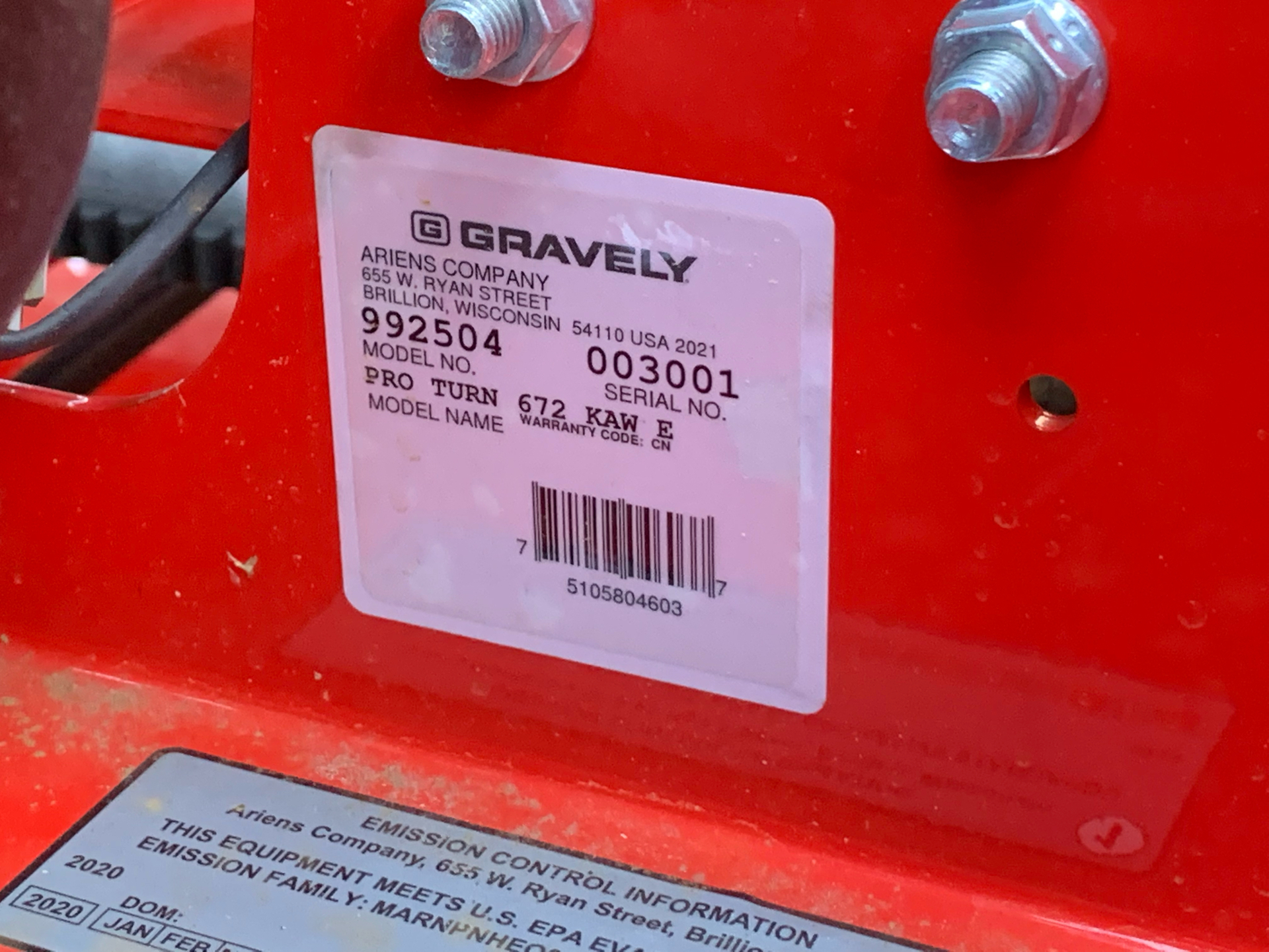 2022 Gravely USA Pro-Turn 672 72 in. Kawasaki FX1000 38.5 hp in Vidalia, Georgia - Photo 10