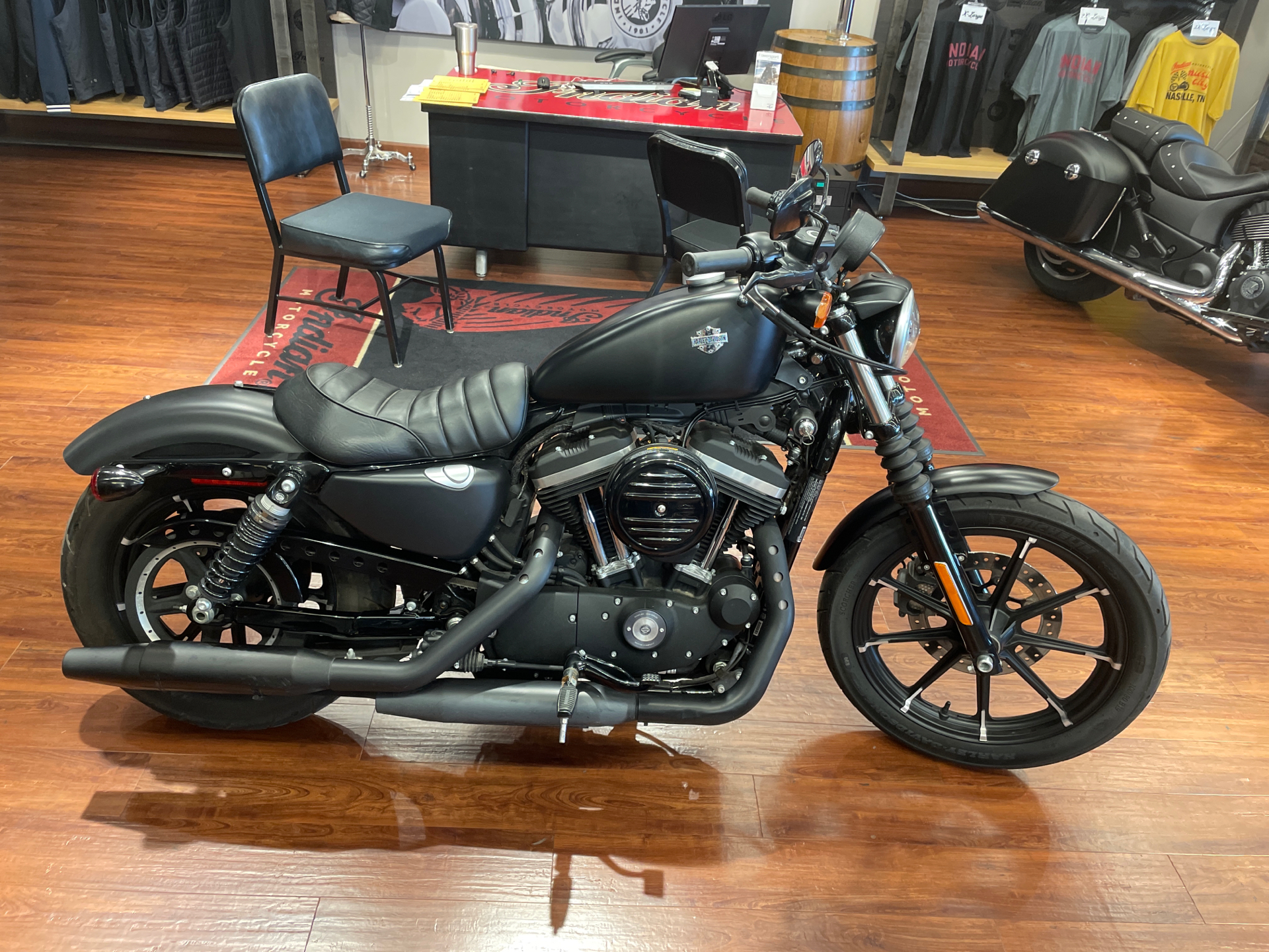 2017 Harley Davidson Iron 883 For Sale Used Black Denim Motorcycles In Nashville Tn Har427085