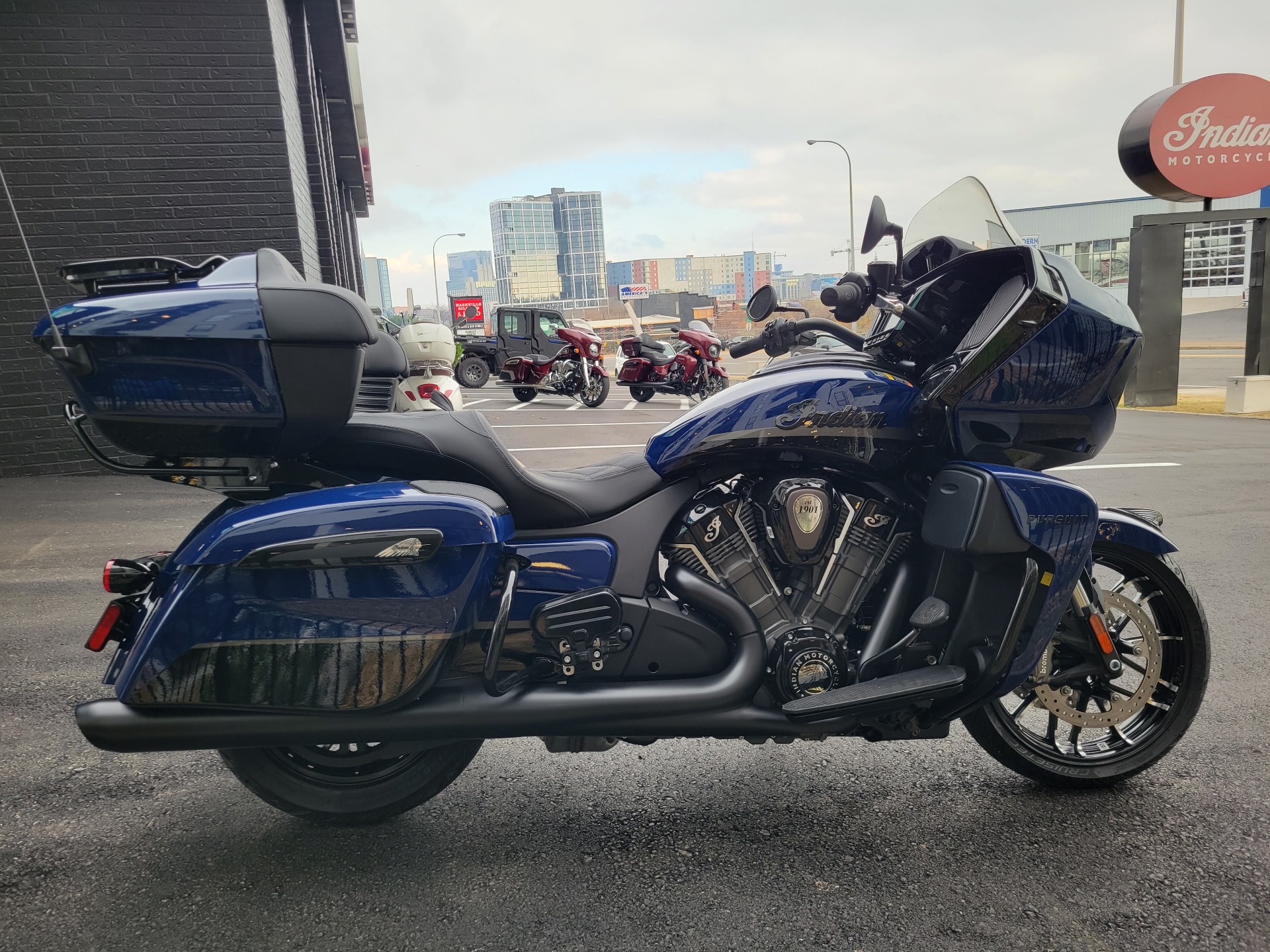 2024 Indian Motorcycle Pursuit® Dark Horse® with PowerBand Audio Package in Nashville, Tennessee - Photo 2