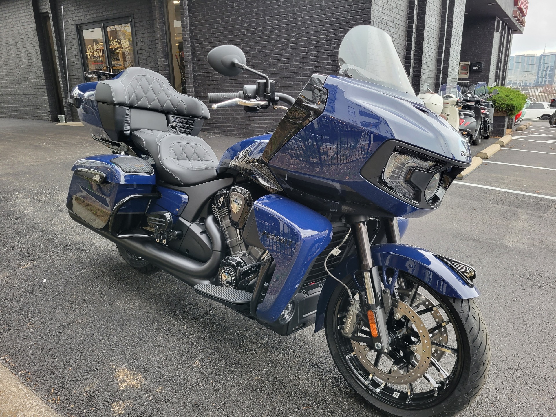 2024 Indian Motorcycle Pursuit® Dark Horse® with PowerBand Audio Package in Nashville, Tennessee - Photo 3