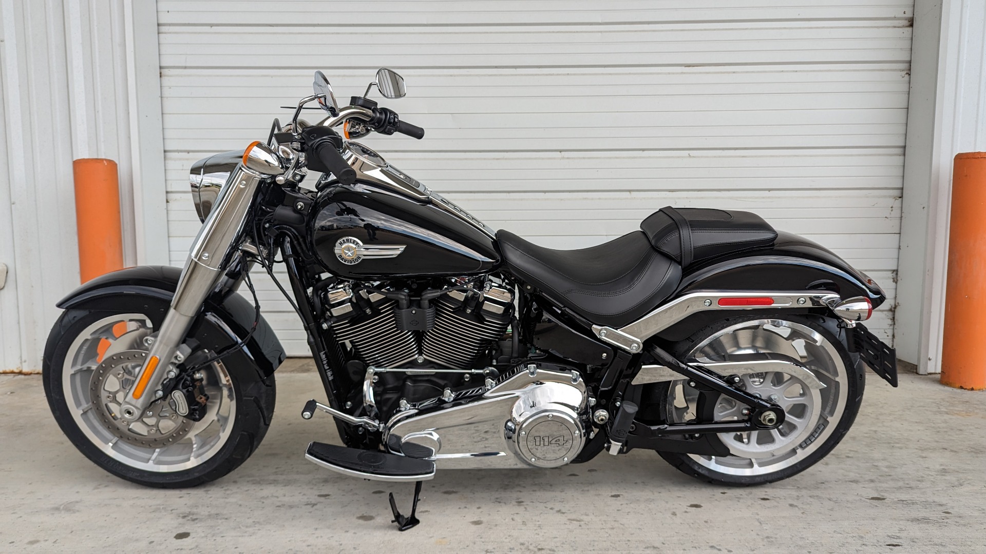 New 2024 Harley-Davidson Fat Boy® 114 Vivid Black | Motorcycles in ...