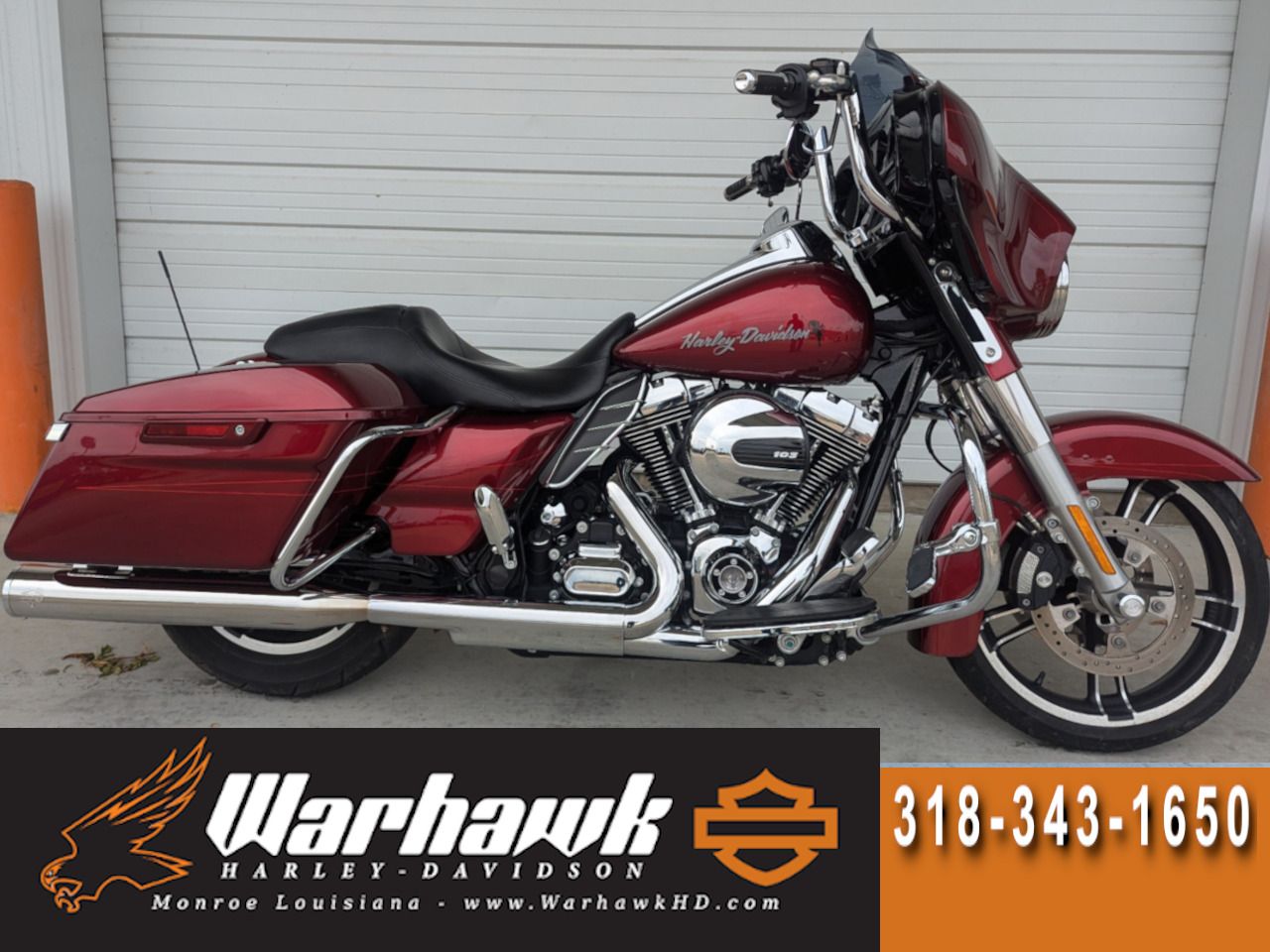 2016 harley davidson street glide special velocity red for sale near me - Photo 1
