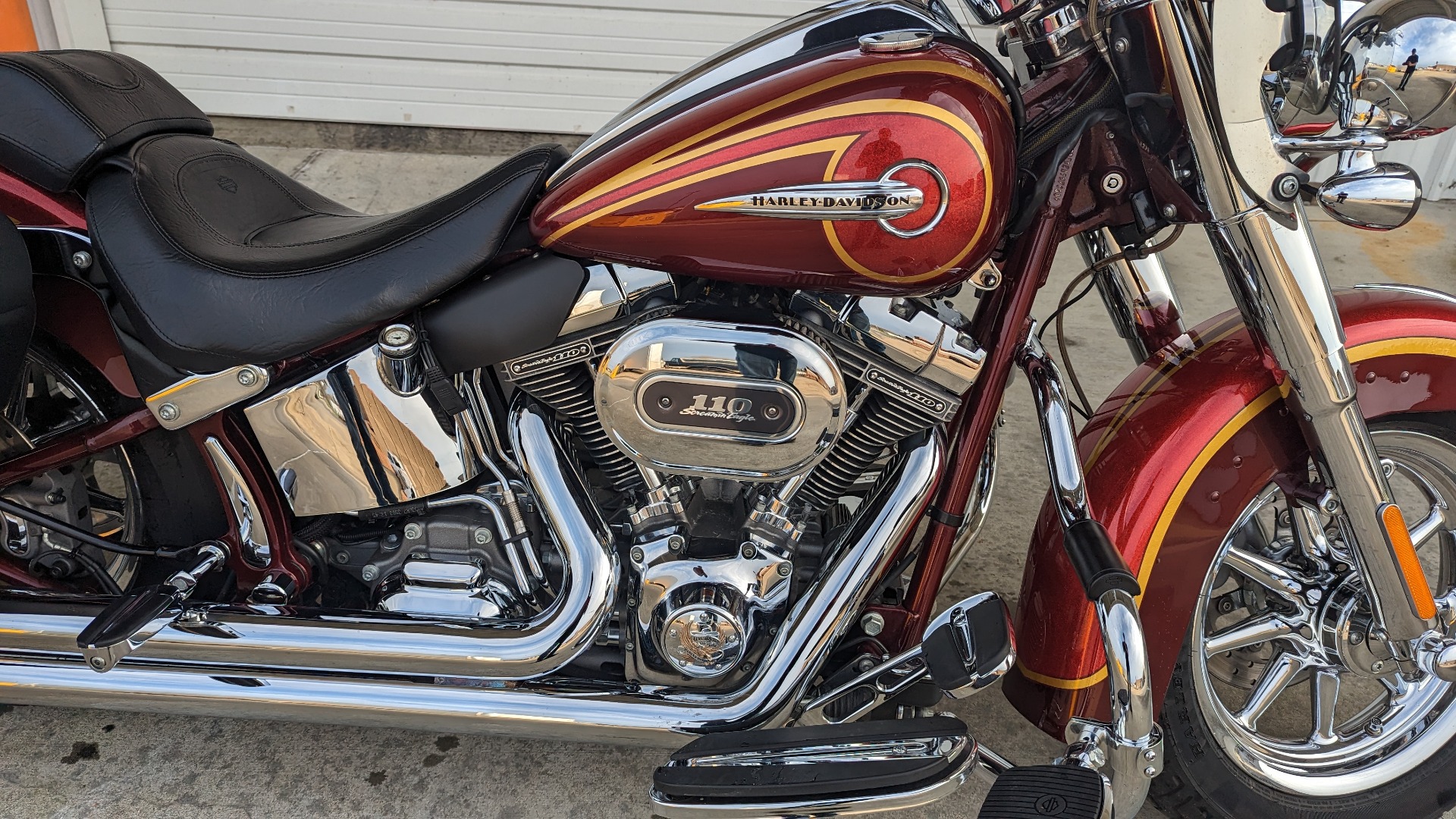 mint 2014 harley-davidson cvo softail deluxe for sale in mississippi - Photo 4