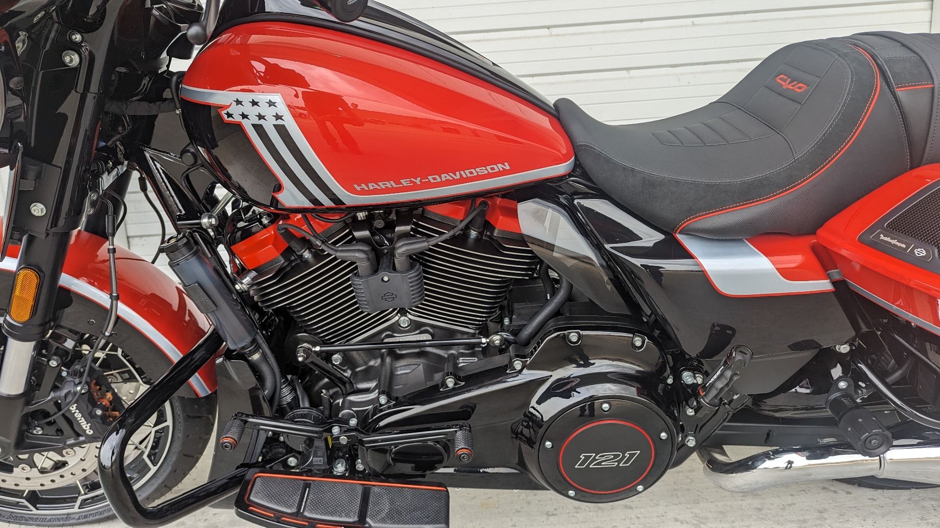 new 2024 harley davidson cvo street glide legendary orange for sale in dallas - Photo 7