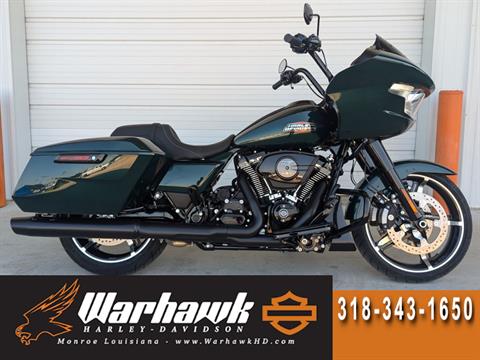 new 2024 harley davidson road glide alpine green black for sale near me