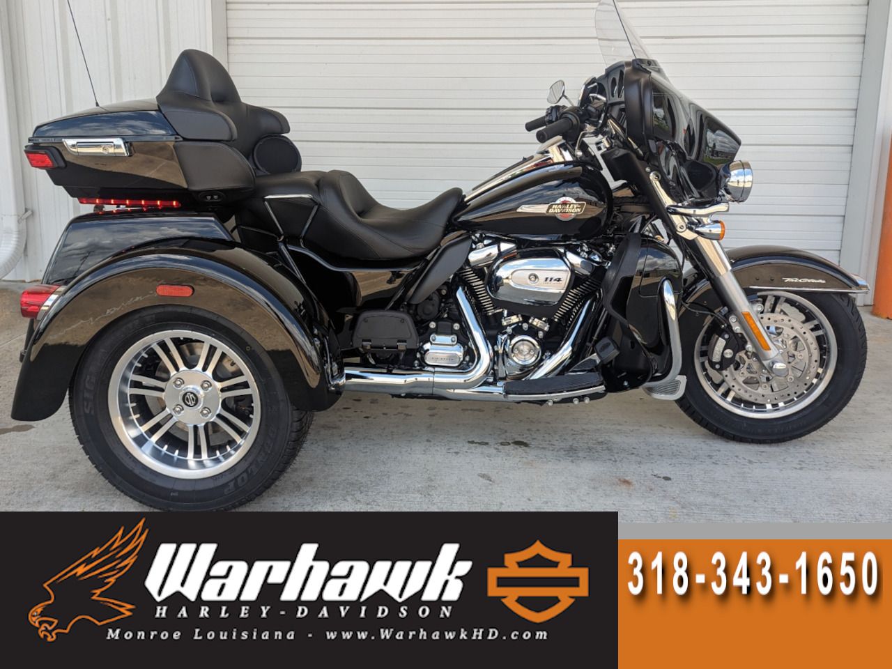 new 2024 harley davidson tri glide trike vivid black for sale near me - Photo 1