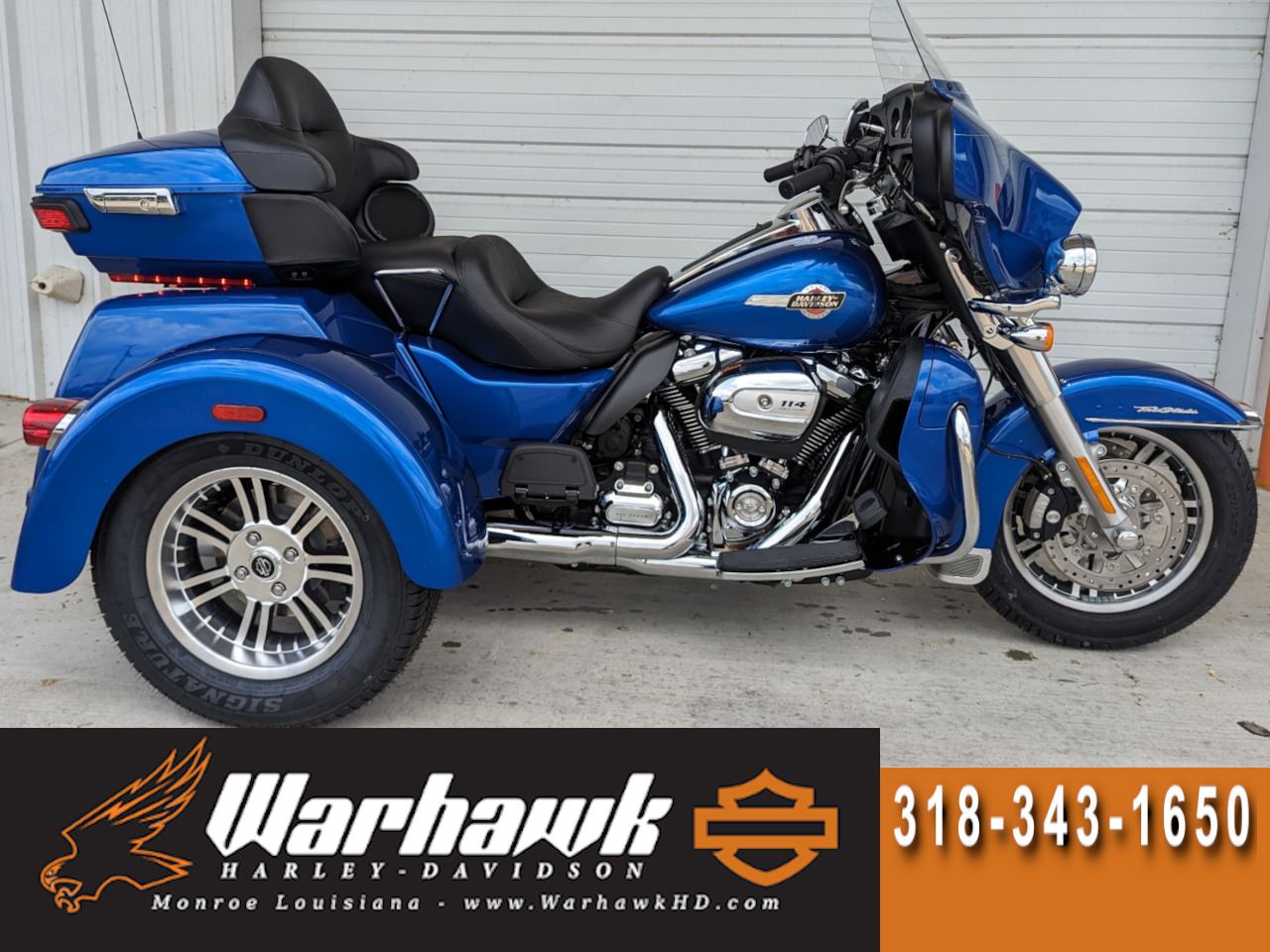 2024 harley davidson tri glide trike blue burst for sale near me - Photo 1