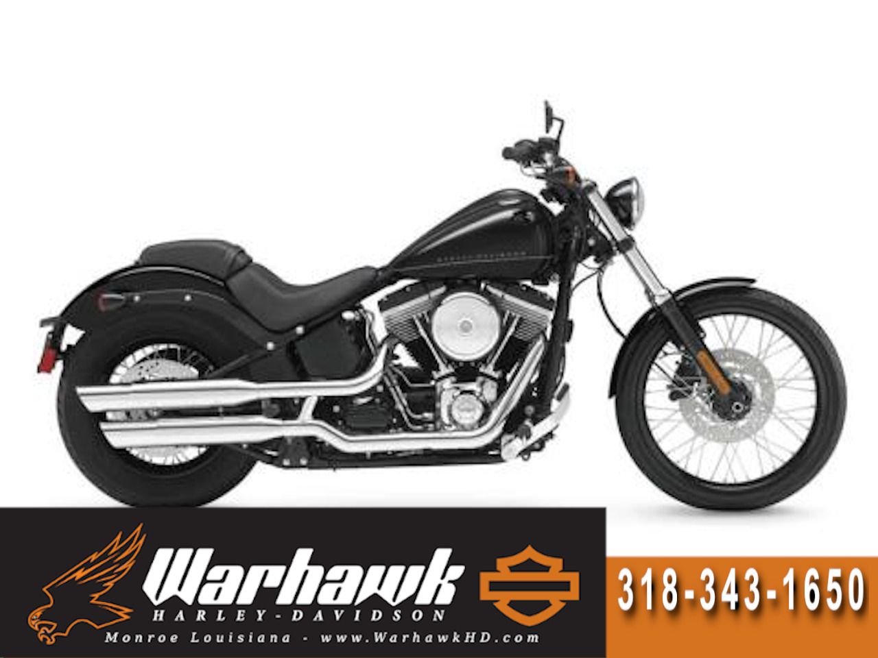 2012 Harley-Davidson Softail® Blackline® in Monroe, Louisiana - Photo 1
