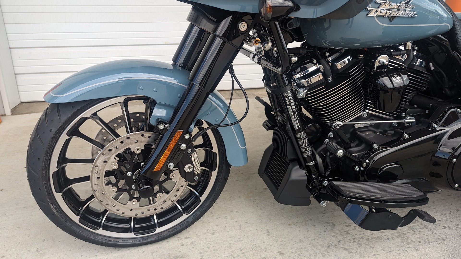 2024 harley davidson road glide 3 sharkskin blue black for sale in little rock - Photo 6